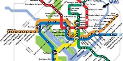 Md metro mapu