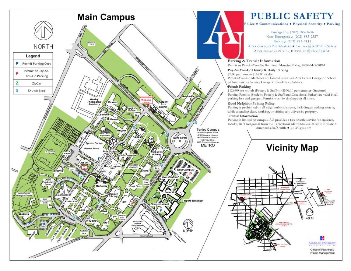 mapa au kampusu