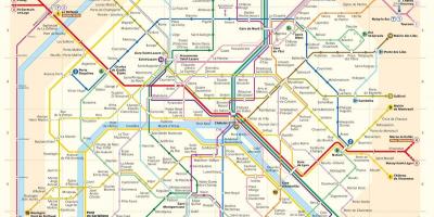Washington dc metro mapa sa ulice