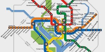 Dc metro mapu planer