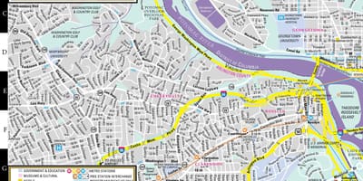 Ulična mapa washington dc
